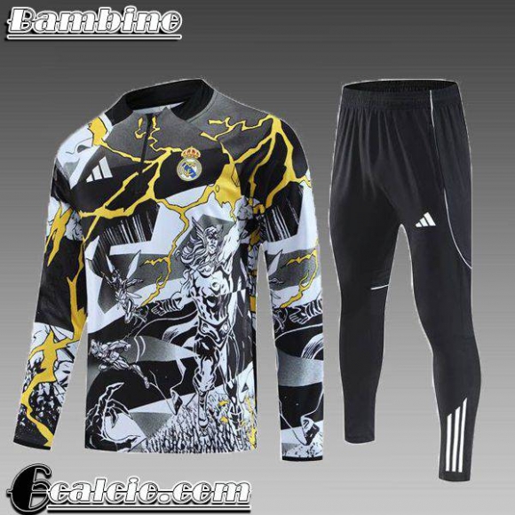 Real Madrid KIT: Tute Calcio Bambini 25-26 C1018