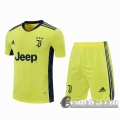 6Calcio: 2020 2021 Juventus Maglie Calcio Portiere giallo verde