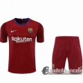 6Calcio: 2020 2021 Barcellona Maglie Calcio Portiere Rosso scuro
