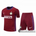 6Calcio: 2020 2021 Inter Milan Maglie Calcio Portiere Rosso scuro