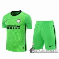 6Calcio: 2020 2021 Inter Milan Maglie Calcio Portiere verde