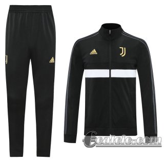 6Calcio: 2020 2021 Juventus Full-Zip Giacca black Versione del giocatore J90