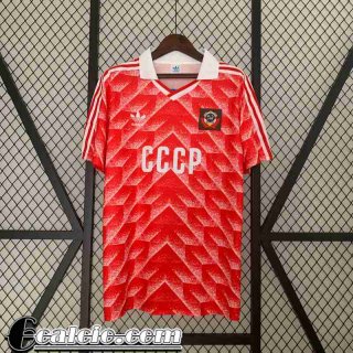 Retro Maglia Calcio Soviet Union Prima Uomo 87 88 FG387