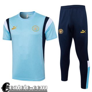 Tute Calcio T Shirt Manchester City Uomo 2023 2024 A216