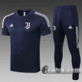 6Calcio: 2020 2021 Juventus Magliette Tuta Calcio Blu scuro T47