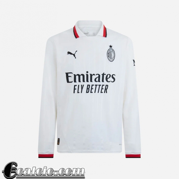 AC Milan Maglia Calcio Seconda Uomo Manga Larga 24 25