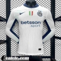 Inter Milan Maglia Calcio Seconda Uomo Manga Larga 24 25