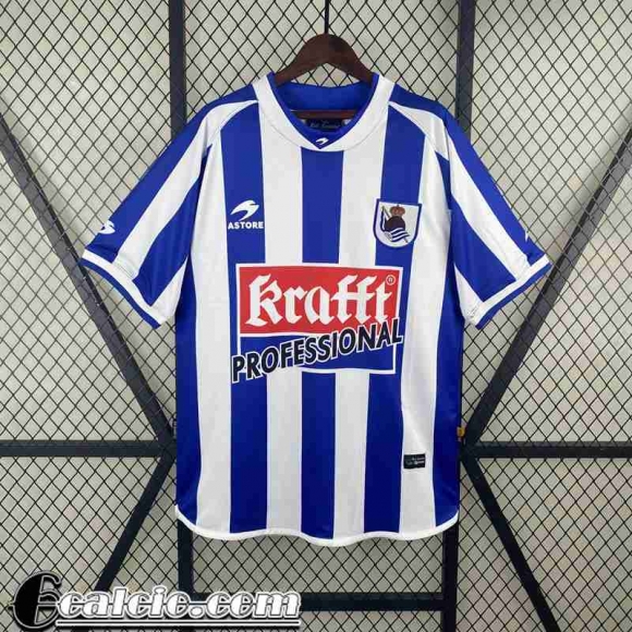 Real Sociedad Retro Maglia Calcio Prima Uomo 02 03 FG576