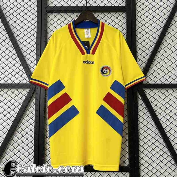 Romania Retro Maglia Calcio Prima Uomo 1994 FG626