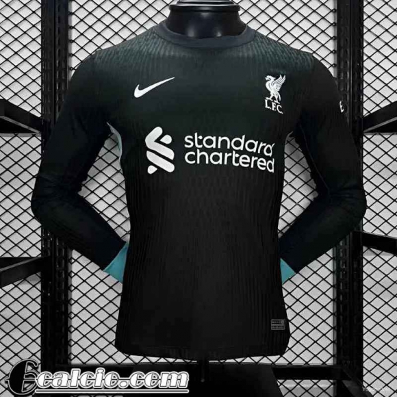 Liverpool Maglia Calcio Seconda Uomo Manga Larga 24 25