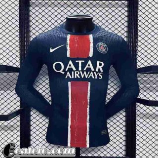 PSG Maglia Calcio Prima Uomo Manga Larga 24 25