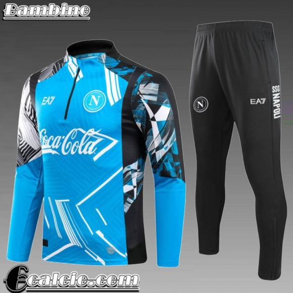 Napoli KIT: Tute Calcio Bambini 24 25 C551