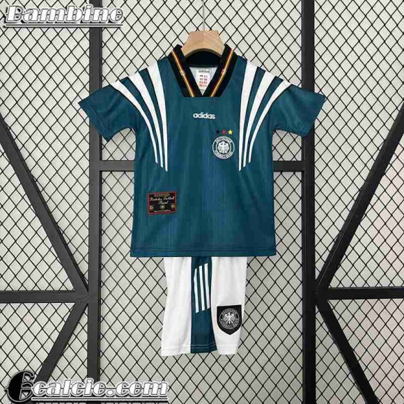 Germania Retro Maglia Calcio Prima Bambini 1996 FG461