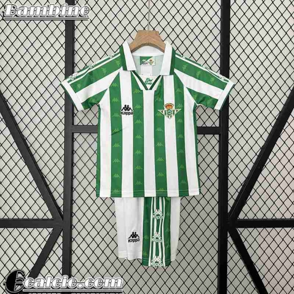 Real Betis Retro Maglia Calcio Prima Bambini 95 97 FG466