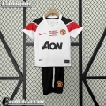 Manchester United Retro Maglia Calcio Seconda Bambini 10 11 FG470