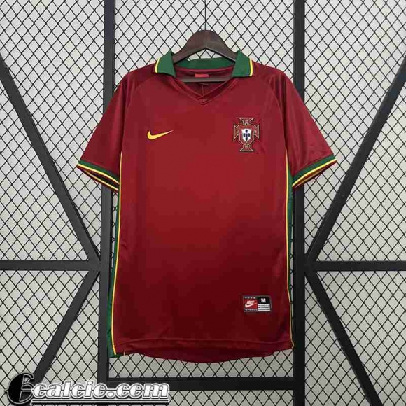 Portugal Retro Maglia Calcio Prima Uomo 97 98 FG490