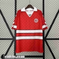 Denmark Retro Maglia Calcio Prima Uomo 1988 FG526