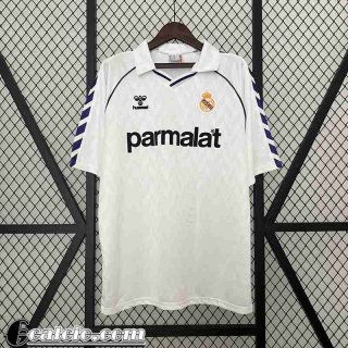 Real Madrid Retro Maglia Calcio Prima Uomo 1988 FG543