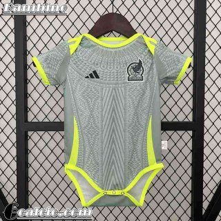 Messico Maglia Calcio Seconda Baby 2024 TBB427