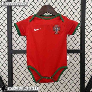 Portugal Maglia Calcio Prima Baby 2024 TBB431