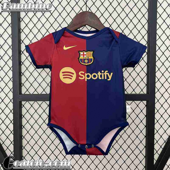 Barcellona Maglia Calcio Prima Baby 2024 2025 TBB438