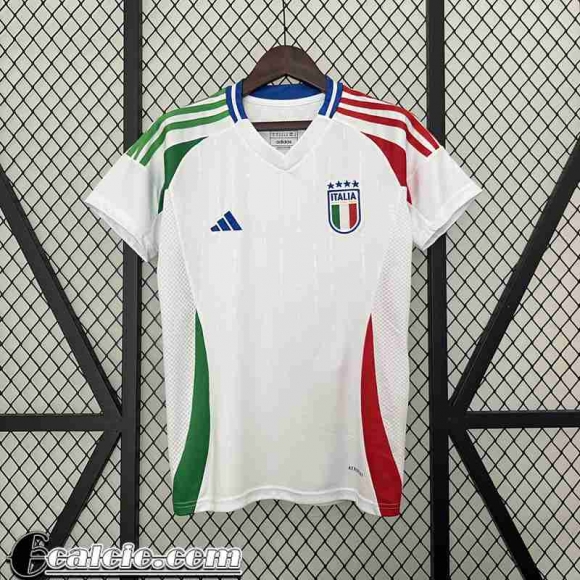 Italia Maglia Calcio Seconda Donna 2024 TBB440