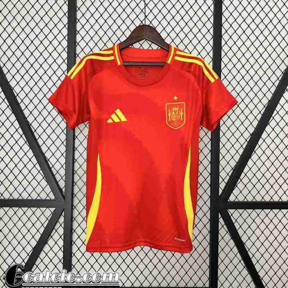 Spagna Maglia Calcio Prima Donna 2024 TBB524