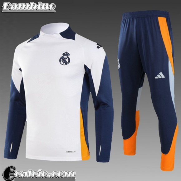 Real Madrid KIT: Tute Calcio Bambini 2024 2025 C437