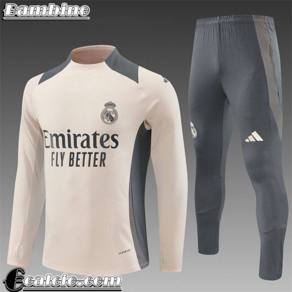 Real Madrid KIT: Tute Calcio Bambini 2024 2025 C451