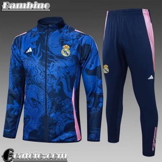 Real Madrid KIT: Full-Zip Giacca Bambini 2024 2025 C467