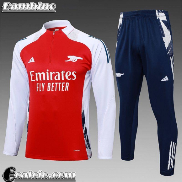 Arsenal KIT: Tute Calcio Bambini 2024 2025 C468