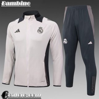 Real Madrid KIT: Full-Zip Giacca Bambini 2024 2025 C469