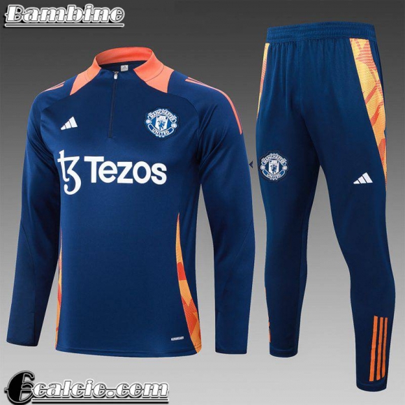 Manchester United KIT: Tute Calcio Bambini 2024 2025 C474