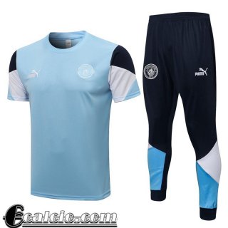 T-Shirt Manchester City Uomo Azzurro 2021 2022 PL169