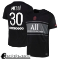 Magliette calcio PSG Terza Uomo 2021 2022 Messi 30