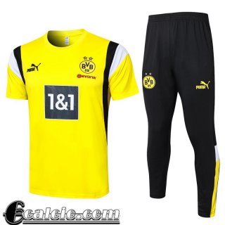 Tute Calcio T Shirt Dortmund GIALLO Uomo 23 24 A124