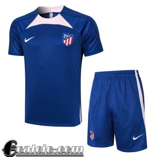 Tute Calcio T Shirt Atletico Madrid blu Uomo 23 24 A137
