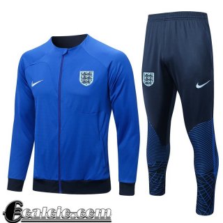 Inghilterra Full Zip Giacca blu Uomo 22 23 JK560