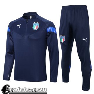 Italia Tute Calcio blu Uomo 22 23 TG521