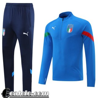 Italia Tute Calcio blu Uomo 22 23 TG536