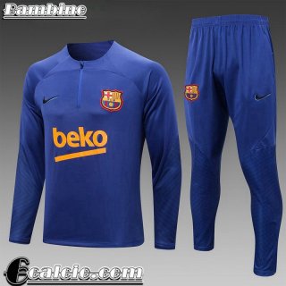 Barcelona Tute Calcio blu Bambini 22 23 TK459
