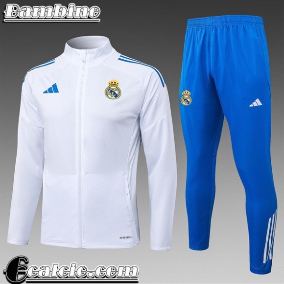 Full-Zip Giacca Real Madrid Bambini 25-26 C912