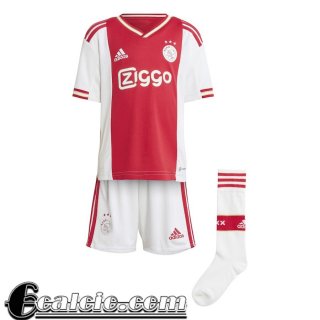 Maglie Calcio Ajax Prima Bambini 2022 23