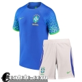 Maglie Calcio Brasile Seconda Bambini 2022 23