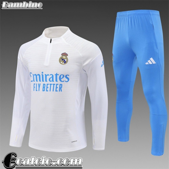 Real Madrid KIT: Tute Calcio Bambino 25-26 C952