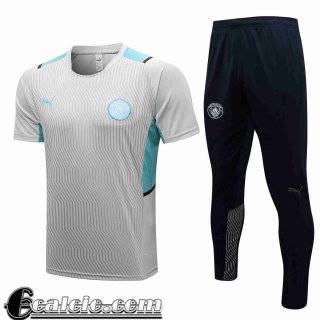 T-Shirt Manchester City Grigio Uomo 2021 2022 PL191