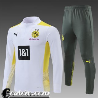 Tute Calcio Dortmund BVB bianca Bambino 2021 2022 TK125