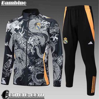 Real Madrid KIT: Full-Zip Giacca Enfant 2024 2025 C506