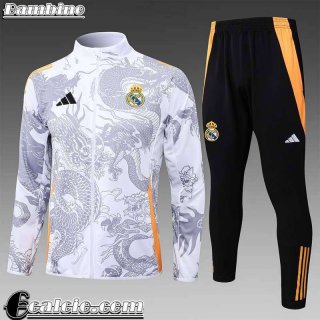 Real Madrid KIT: Full-Zip Giacca Enfant 2024 2025 C507