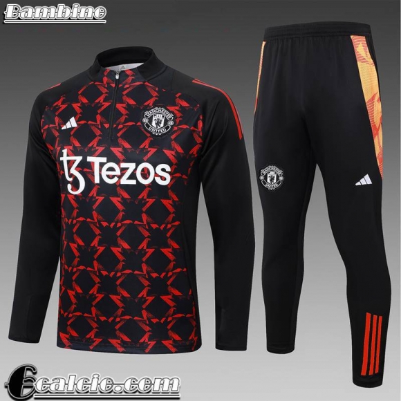 Manchester United KIT: Tute Calcio Enfant 2024 2025 C514